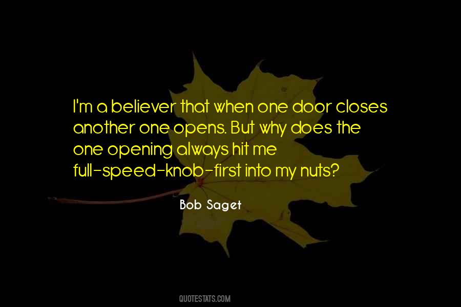 Opens Door Quotes #220919