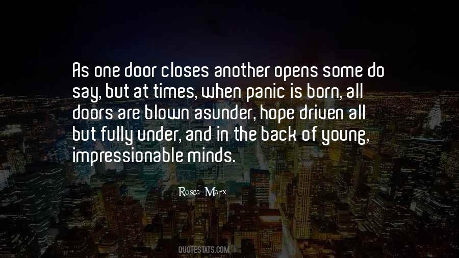 Opens Door Quotes #305526