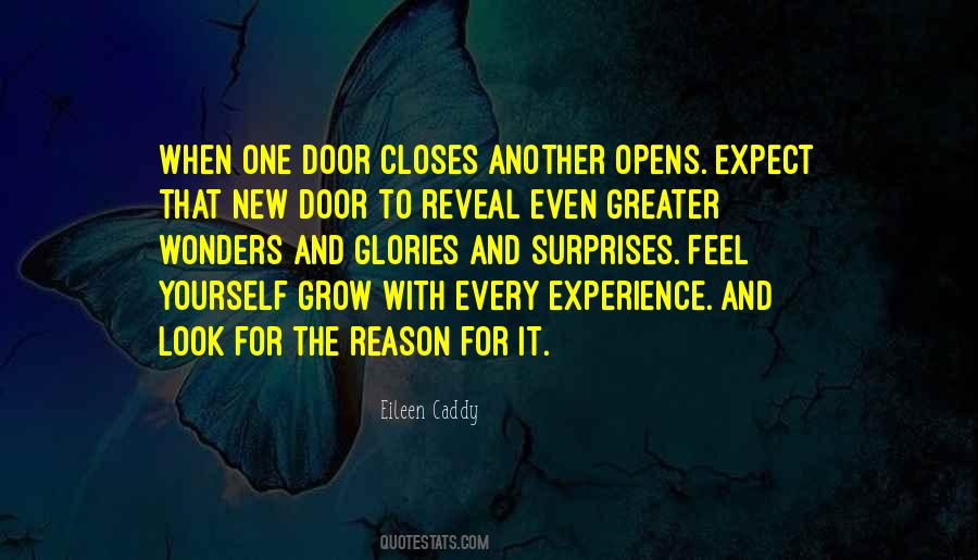 Opens Door Quotes #346065