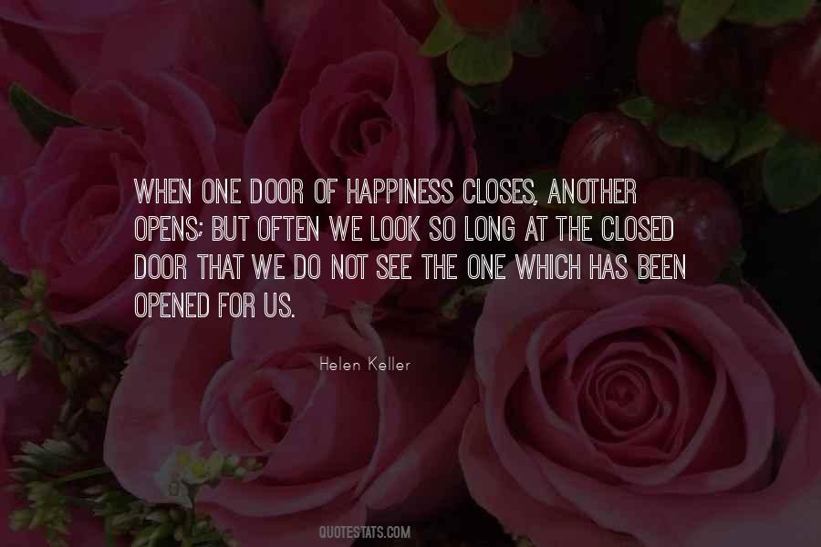 Opens Door Quotes #388818