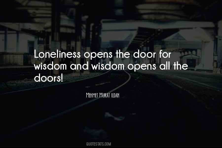 Opens Door Quotes #409042