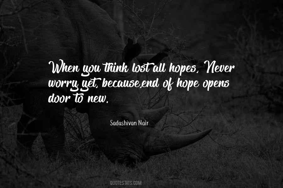 Opens Door Quotes #447662