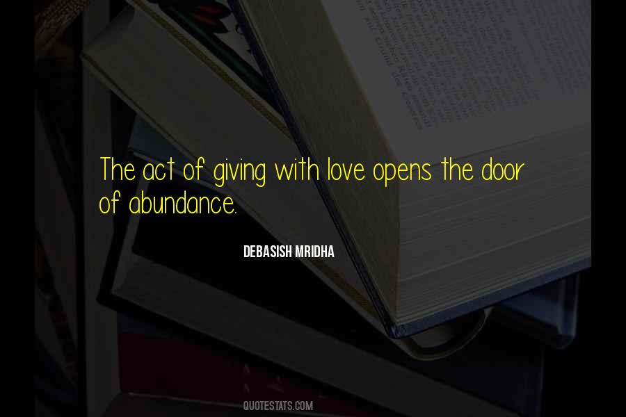 Opens Door Quotes #480057