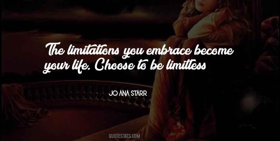 Quotes About Limitless Life #1240477