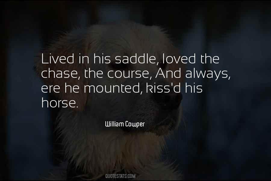 Quotes About Saddles #552106