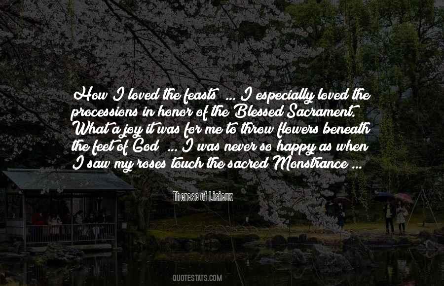 Feet Of God Quotes #1195704