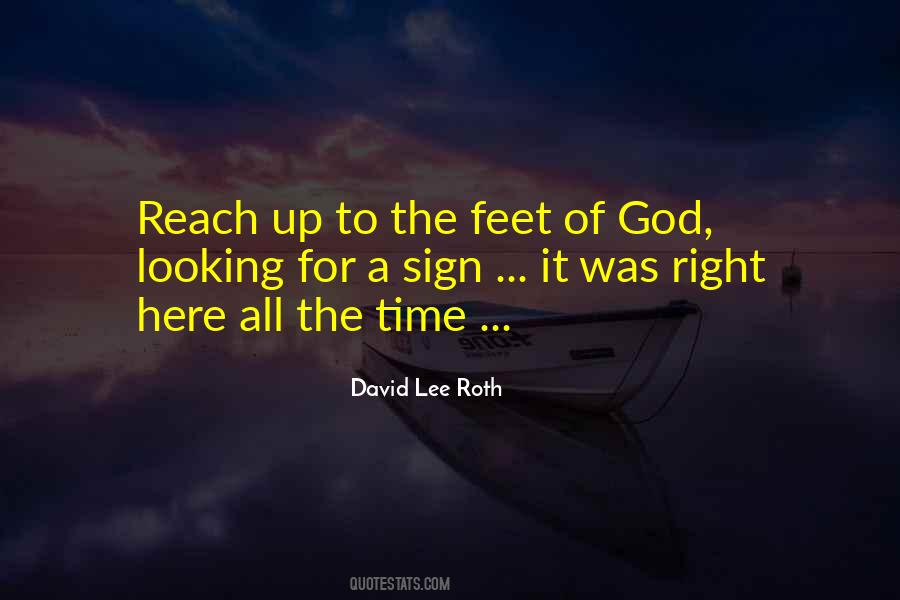 Feet Of God Quotes #1815955