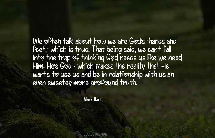 Feet Of God Quotes #496400