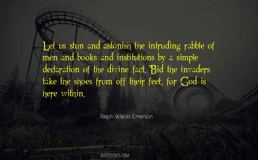 Feet Of God Quotes #568479