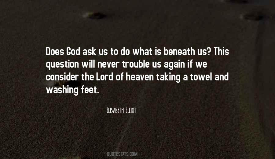 Feet Of God Quotes #588102
