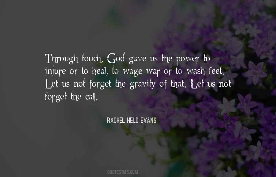 Feet Of God Quotes #976862