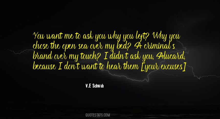 Quotes About Why You Left Me #15823