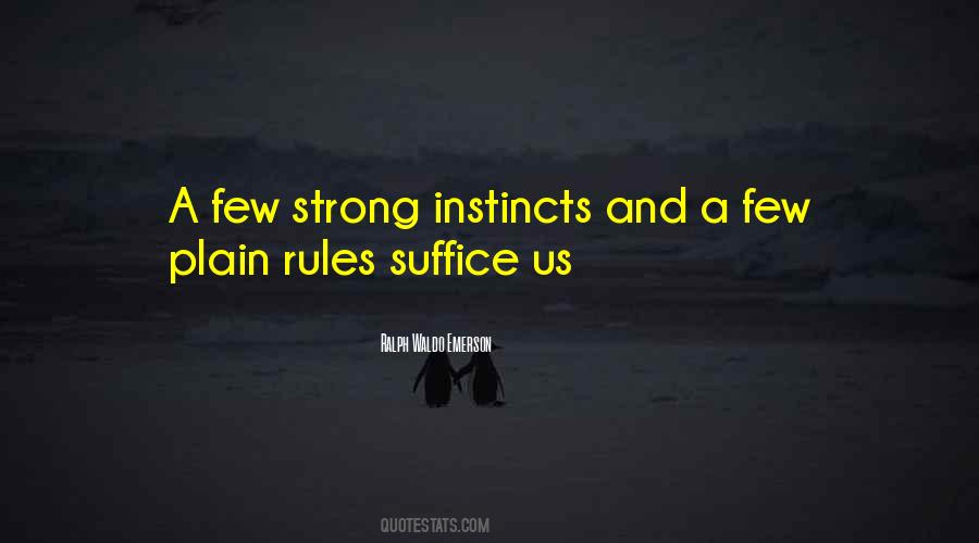 Quotes About Instinct Intuition #118135