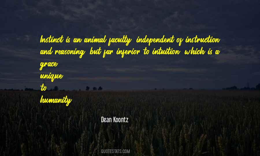 Quotes About Instinct Intuition #1209141