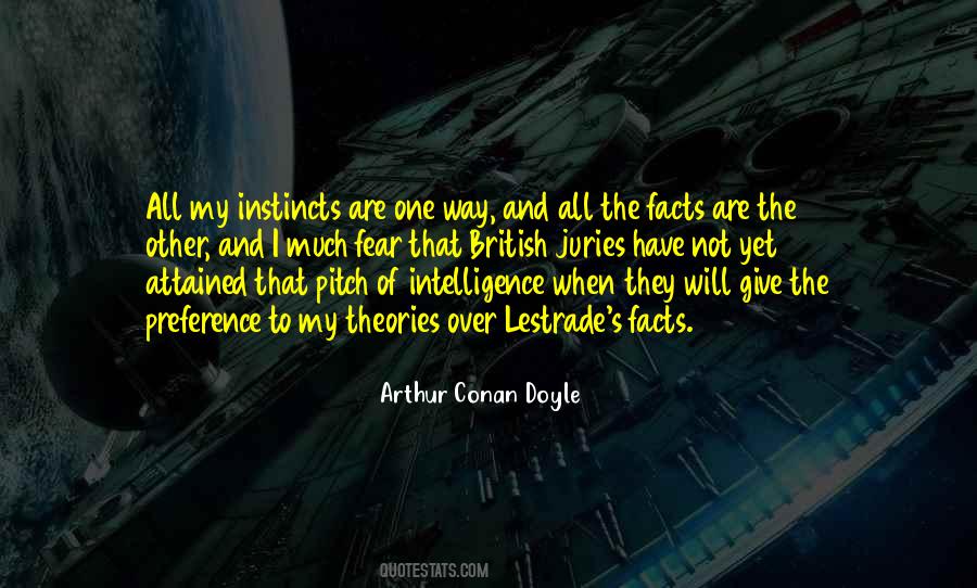 Quotes About Instinct Intuition #243751