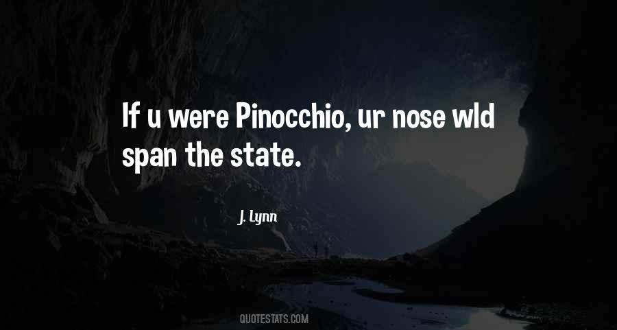 Quotes About Pinocchio #1455817