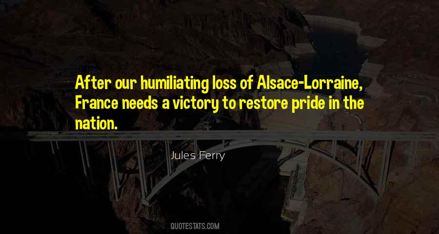 Quotes About Victory And Loss #1051703