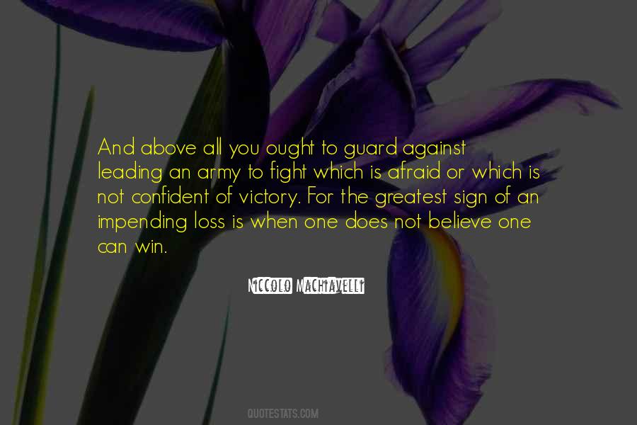 Quotes About Victory And Loss #185997