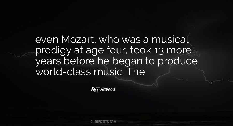 Quotes About Mozart's Music #1119018