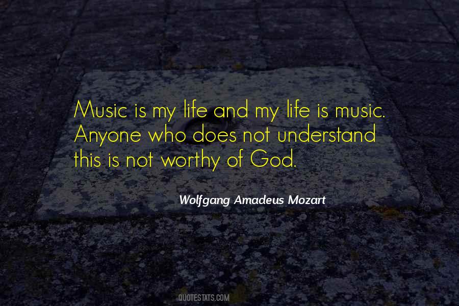 Quotes About Mozart's Music #1140289