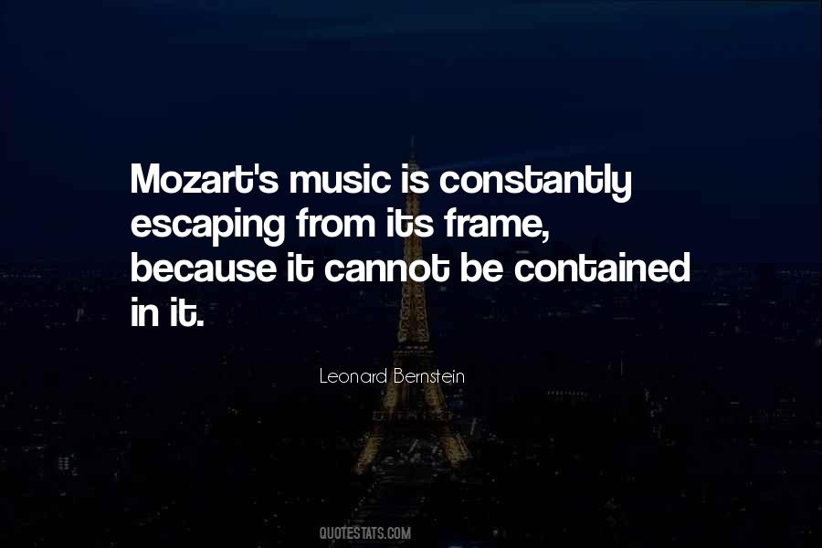 Quotes About Mozart's Music #623292