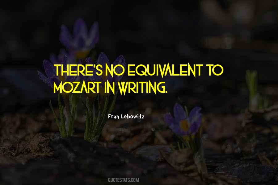 Quotes About Mozart's Music #642219