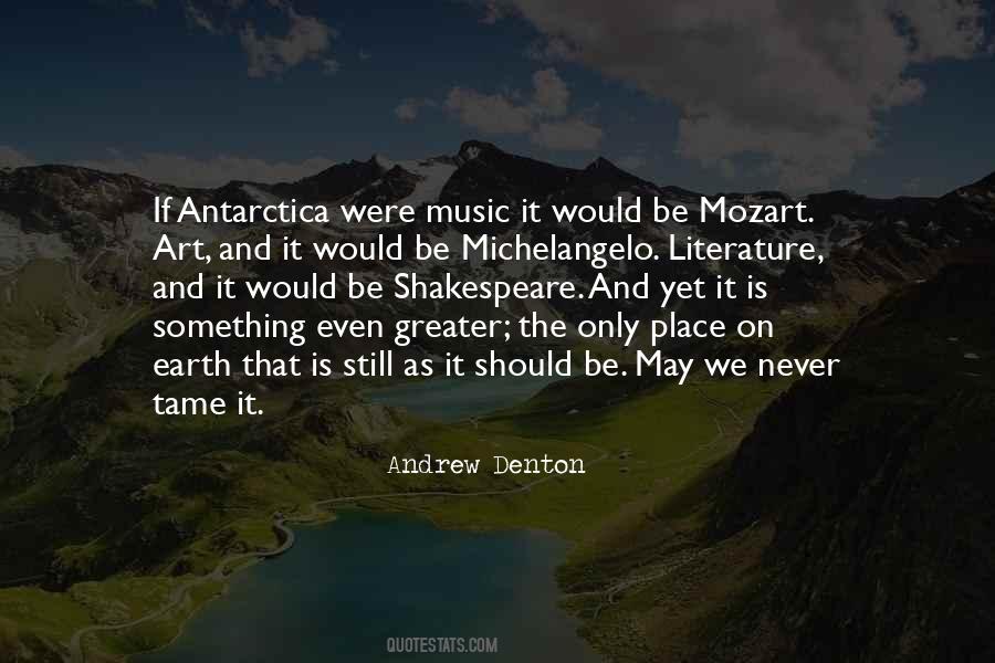 Quotes About Mozart's Music #823446