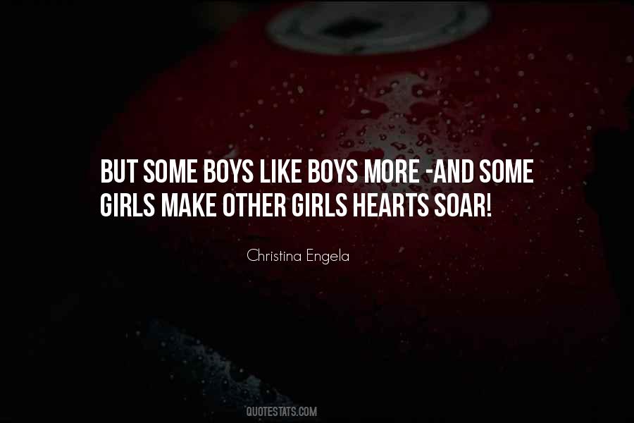 Girls And Boys Quotes #209089