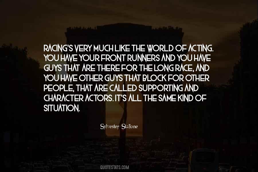 Quotes About Racing #1168987