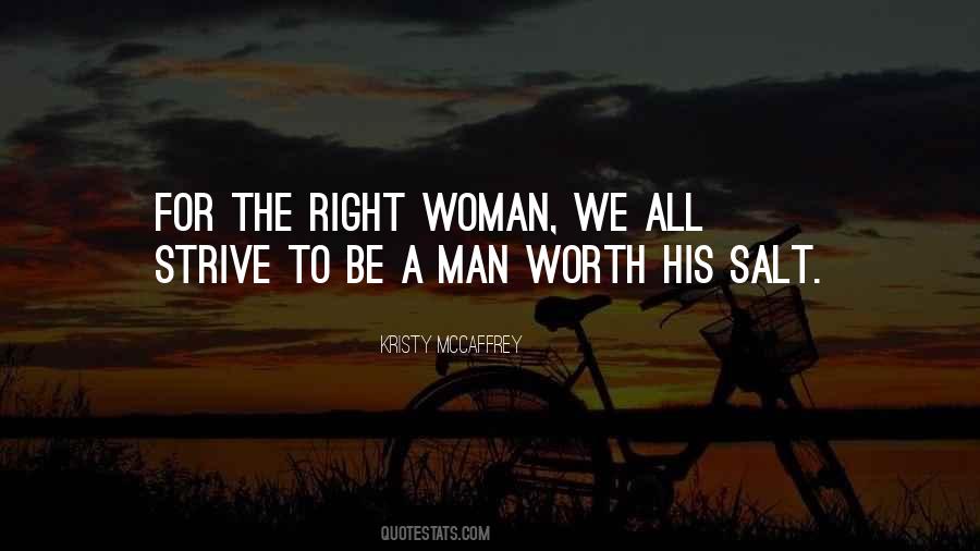 Right Woman Quotes #1358615