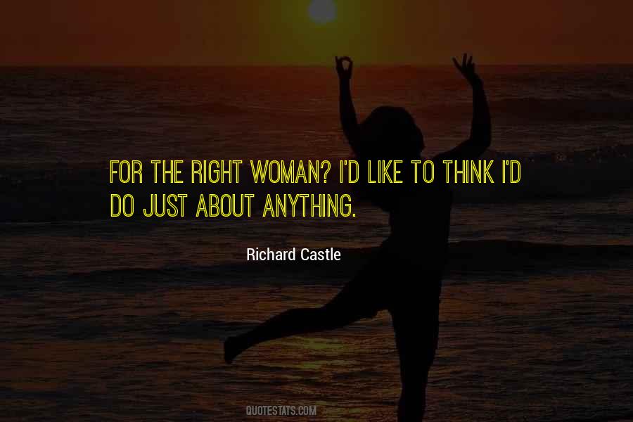 Right Woman Quotes #1513024