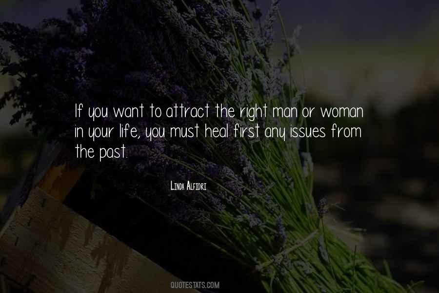 Right Woman Quotes #15175