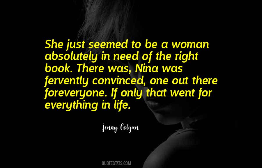Right Woman Quotes #193326