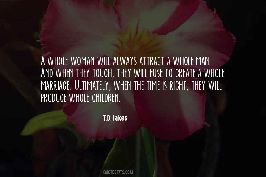 Right Woman Quotes #75779