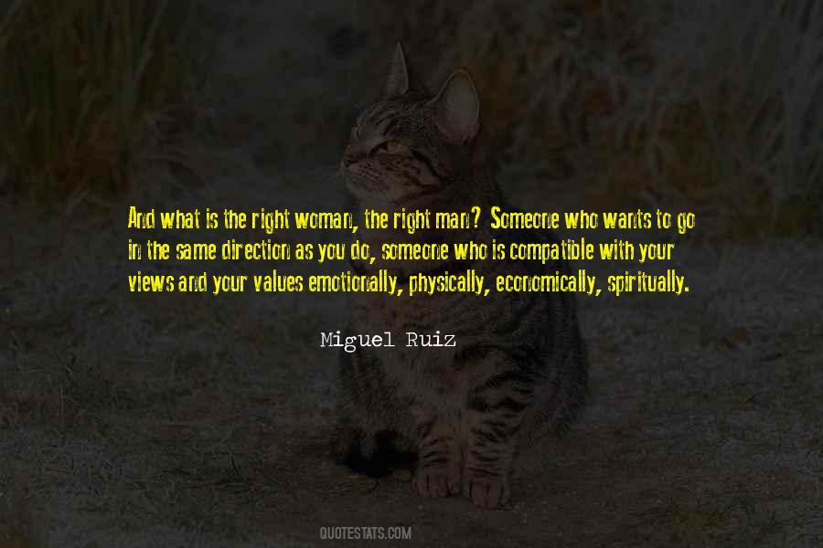 Right Woman Quotes #770066