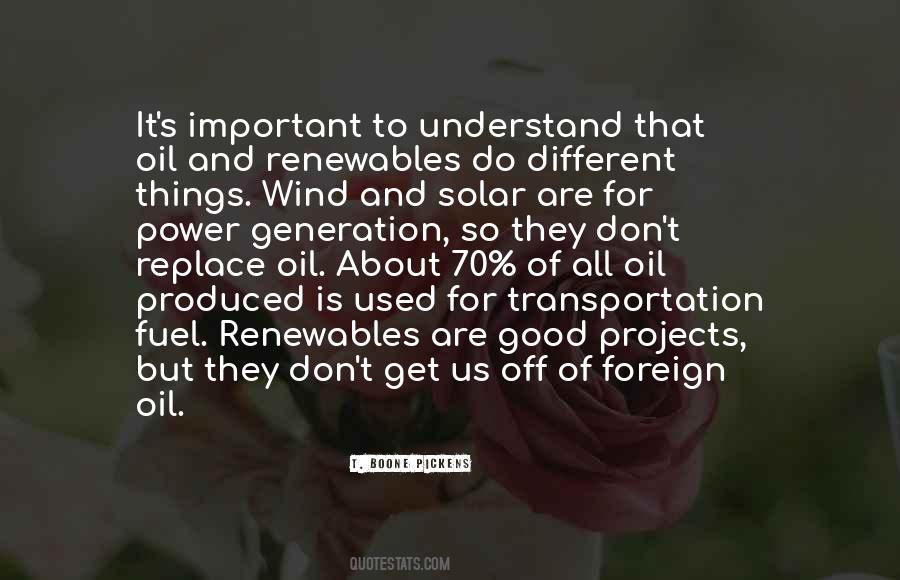 Quotes About Renewables #736312