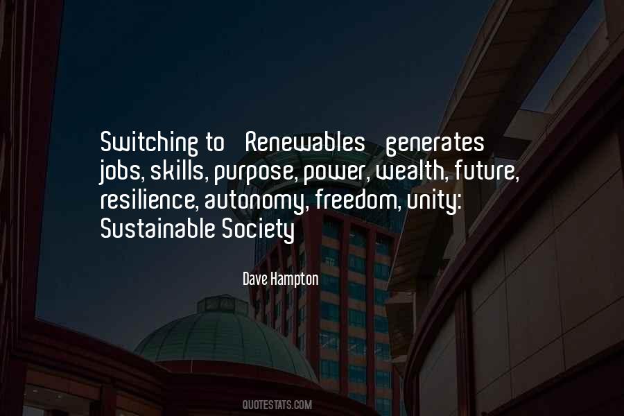 Quotes About Renewables #837944