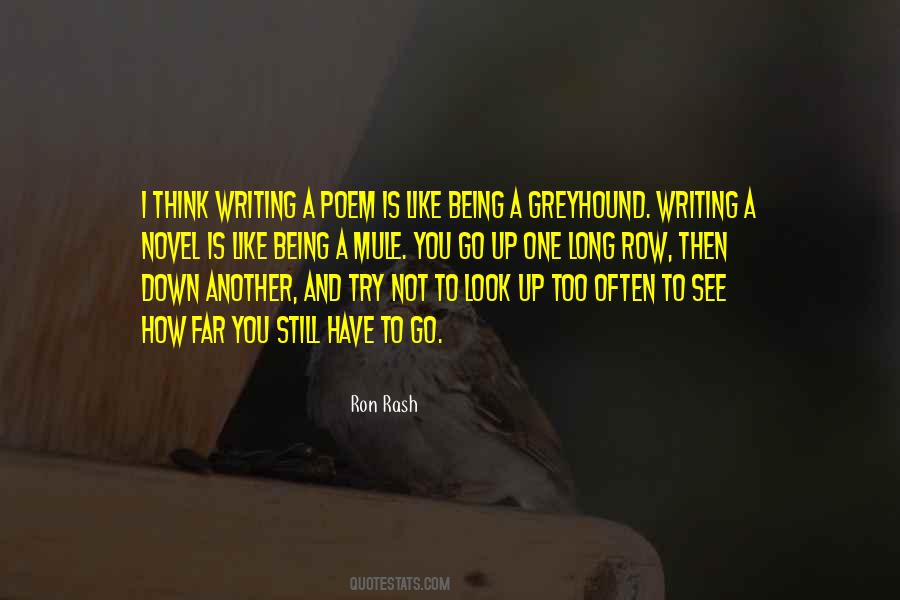 Quotes About Writing A Novel #1019796