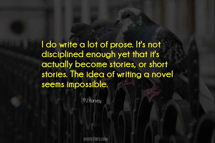 Quotes About Writing A Novel #1023414