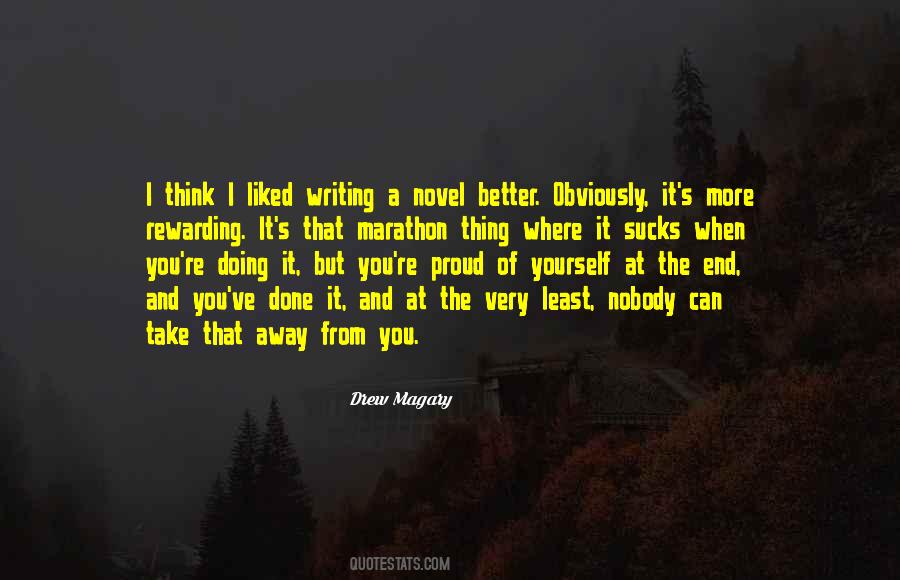 Quotes About Writing A Novel #1082048