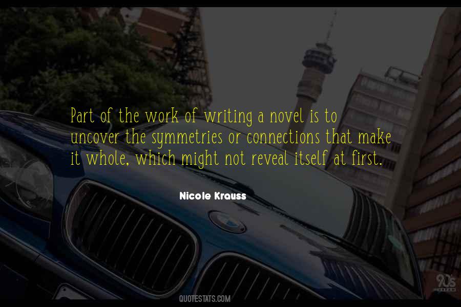 Quotes About Writing A Novel #1129776