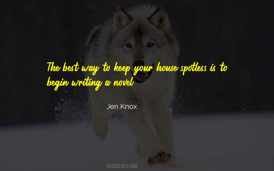 Quotes About Writing A Novel #1167714