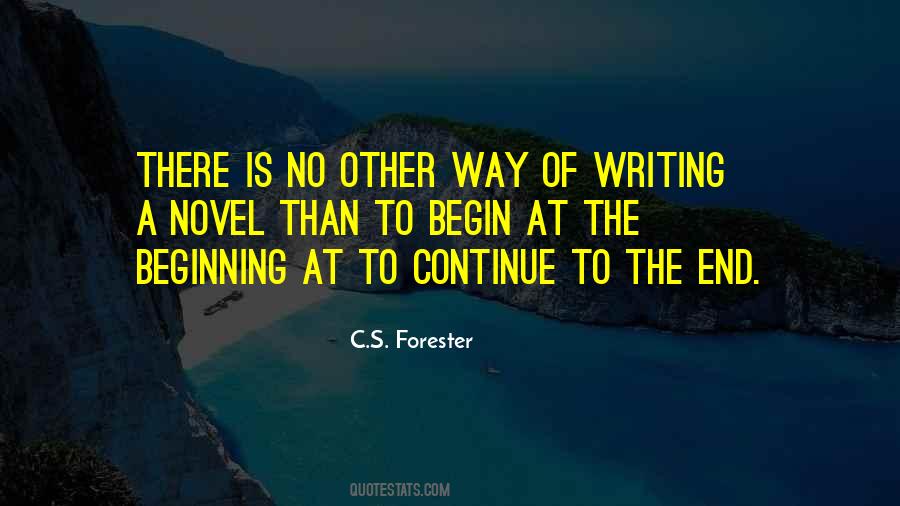 Quotes About Writing A Novel #1195656