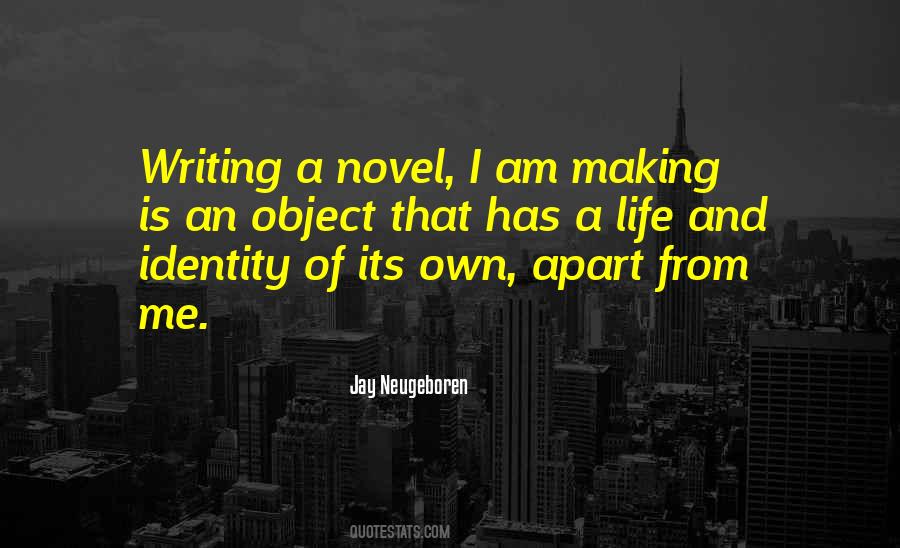 Quotes About Writing A Novel #1210990