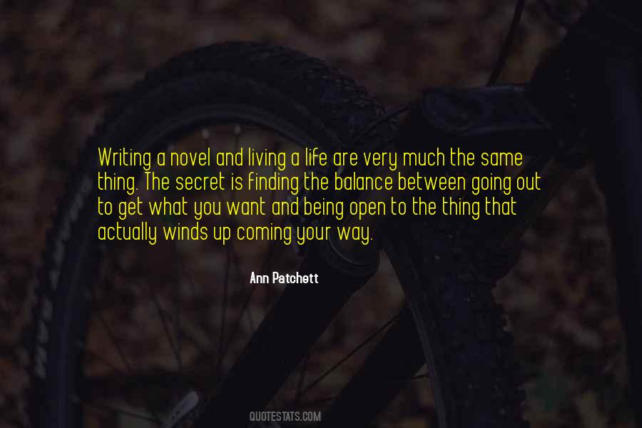 Quotes About Writing A Novel #1674174