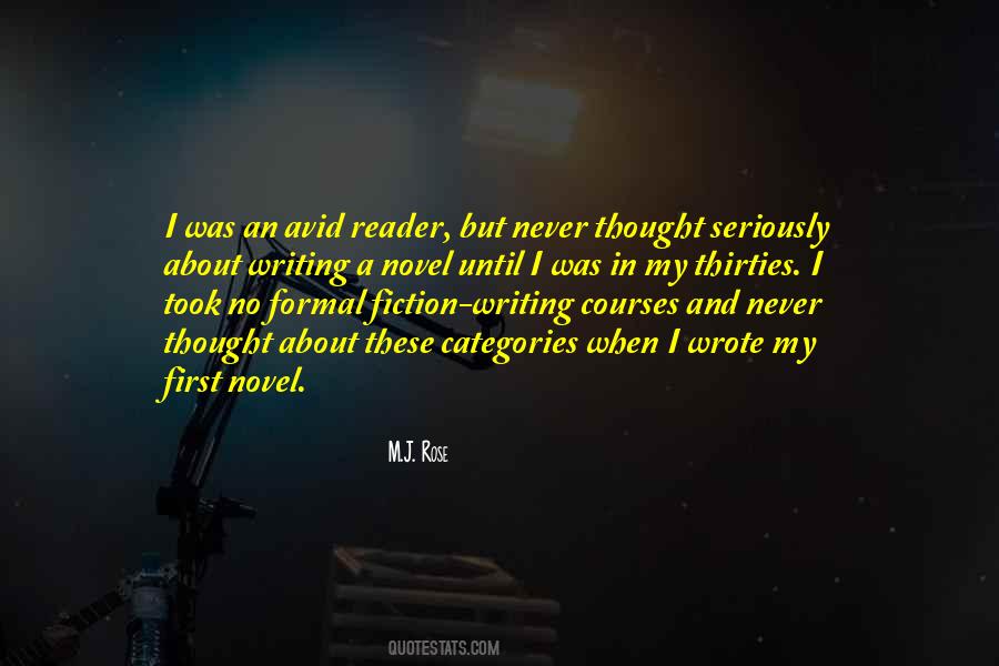 Quotes About Writing A Novel #1720756