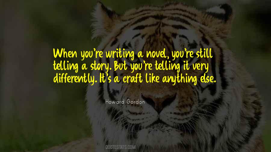 Quotes About Writing A Novel #1740296