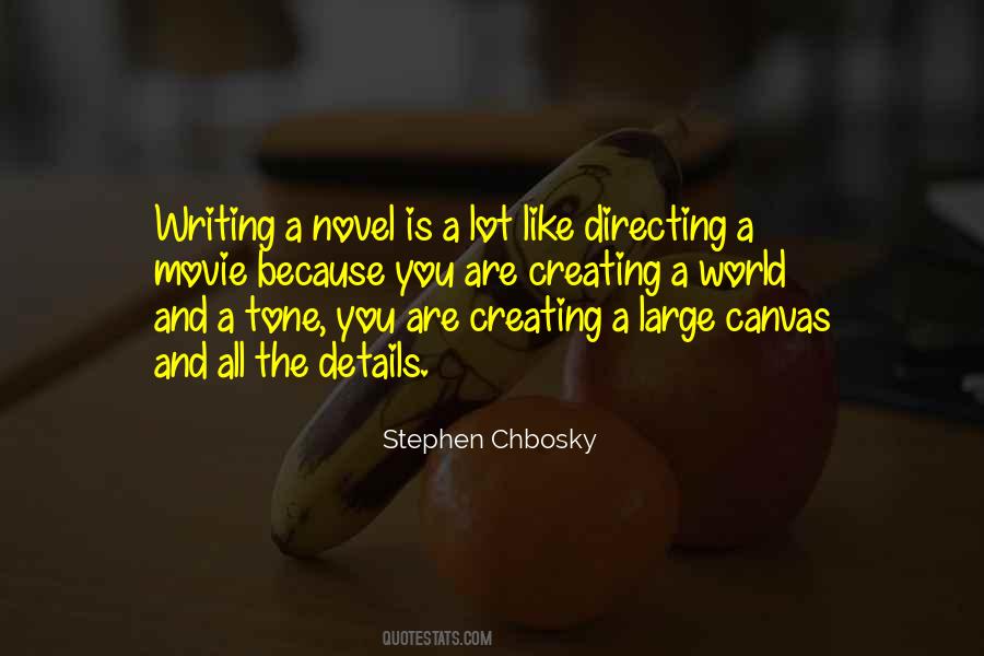 Quotes About Writing A Novel #997700