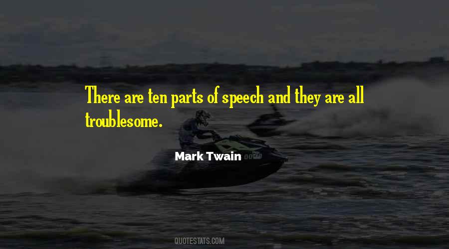 Quotes About Parts Of Speech #1324832