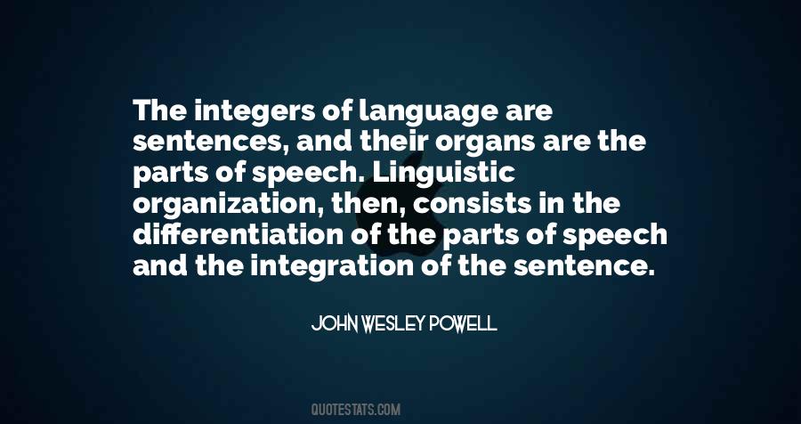 Quotes About Parts Of Speech #166527